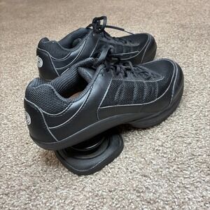 Z Coil Freedom Classic Orthopedic Shoes Womens 9 Black Sneakers Comfort Walking